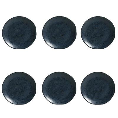 Conjunto De Pratos De Sobremesa 06 Peças Orgânico Night Blue Porto Brasil