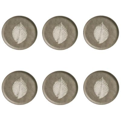 Conjunto De Pratos De Sobremesa 06 Peças Bio Seiva Porto Brasil