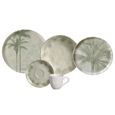 Aparelho De Jantar 30 Peças Bio Tropicália Porto Brasil