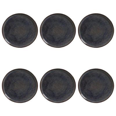 Conjunto De Pratos Rasos 06 Peças Bio Titanium Porto Brasil