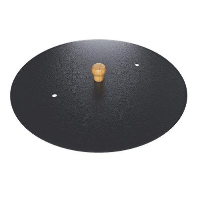 Tampa Para Disco Preto 43 Cm