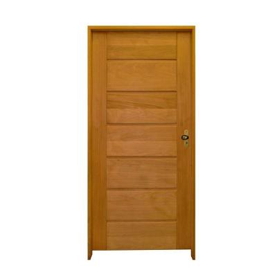 Porta Bbb Tauari 92 X 2.10 Batente Misto 14 Cm Fechadura Externa Lado Esquerdo ? Rodam