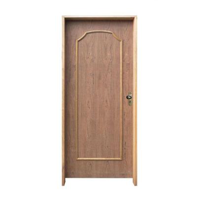 Porta Pm-9 1 Lado P.imbuia 72 X 2.10 Batente Misto 14cm Fechadura Externa Lado Esquerdo - Rodam