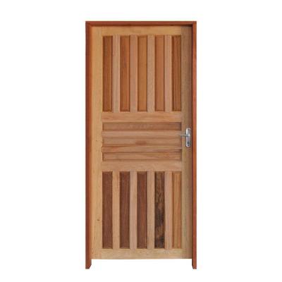 Kit Porta Americana Mista 70 X 2.10 Batente 11 Cm Fechadura Comum Lado Esquerdo - Rodam