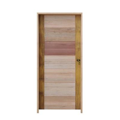Porta Bbb Mista 82 X 2.10 Batente Misto 14 Cm Fechadura Externa Lado Esquerdo - Rodam