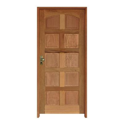 Kit Porta Topázio Mista 82 X 2.10 Batente Misto 11 Cm Fechadura Externa Lado Direito - Rodam