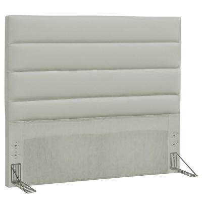 Cabeceira Casal Queen 160cm Greta Sintético Bege - Mpozenato