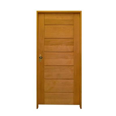 Porta Bbb Tauari 92 X 2.10 Batente Misto 14 Cm Fechadura Externa Lado Direito ? Rodam