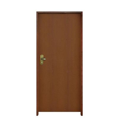 Kit Porta Madeira Lisa Padrão Imbuia 92 X 2.10 Batente Misto 14cm Fechadura Interna Lado Direito ? Hale