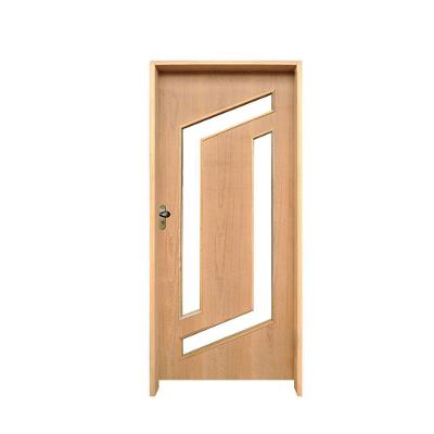 Porta 2l Vazados P.imbuia 82 X 2.10 Batente Misto 14cm Fechadura Externa Lado Direito - Rodam