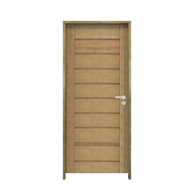 Porta Bbb Pinus 92 X 2.10 Batente Ecológico 11cm Fechadura Externa Lado Esquerdo - Rodam