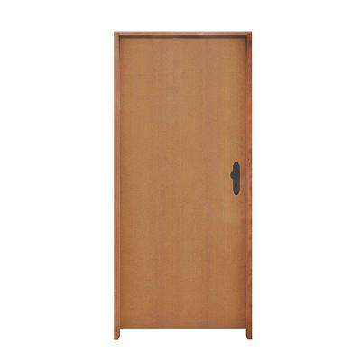 Kit Porta Lisa Padrão Imbuia 82 X 2.10 Batente Ecológico 11cm Fechadura Stam Lado Esquerdo - Hale