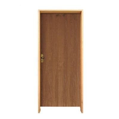 Kit Porta Encabeçada P.imbuia Batente Tauari 14 Cm 1.02 X 2.10 Fech.interna Taco De Golfe Lado Direito - Hale