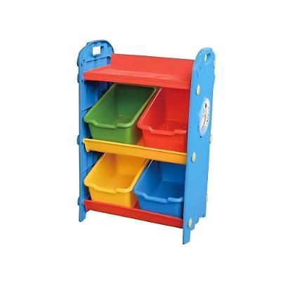 Estante Baú Organizadora Multiuso C- Caixas Gavetas E Nichos P- Brinquedos Quarto Ou Varanda
