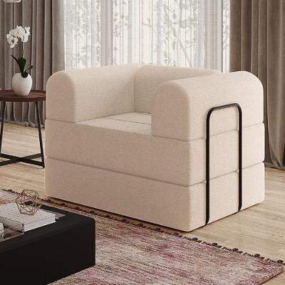 Poltrona Solteiro D-plus 90 Cm Monaco - Boucle Bege Boucle Bege