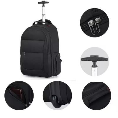 Mochila Impermeável Para Notebook Rodinhas Ampla Capacidade