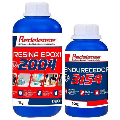 Resina Epoxi 2004 Com 7,5 Kg + Um Pigmento 100gr
