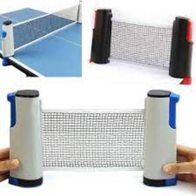 Rede De Ping Pong Retrátil 1,67m Com Suporte Tênis De Mesa