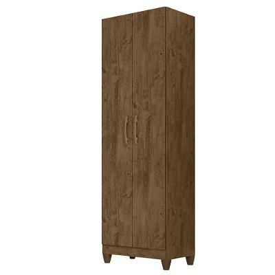 Armário Multiuso New Iris Castanho Wood - Moval