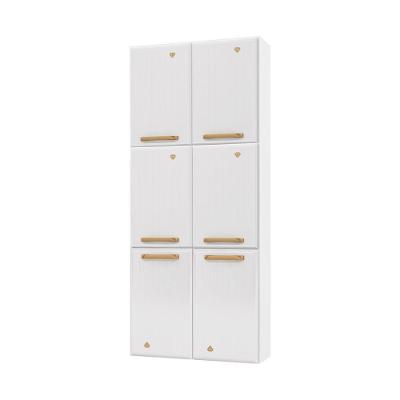 Paneleiro Duplo Para Cozinha De Aço Com 6 Portas 70cm Multimóveis Cr20363 Branco