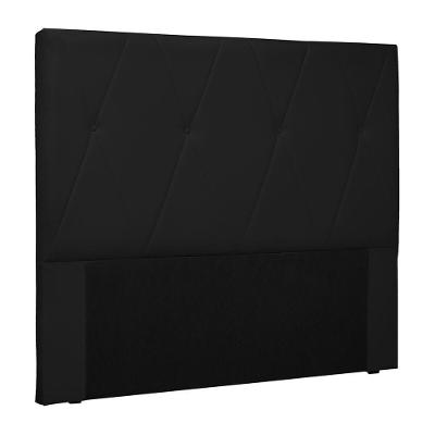 Cabeceira Queen Size 1,60m Yves Pu Preto
