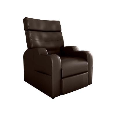Poltrona Reclinável Do Papai Com Porta Copos Porta Controle Toro Matrix Sintetico Marrom