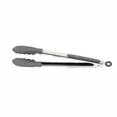 Pegador Térmico Multiuso Para Cozinha Moldê Em Silicone Cinza E Aço Inox 35 Cm - Tramontina 25817161