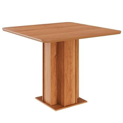 Mesa De Jantar Quadrada Sophia 95x95 Cinamomo Com Tampo Em Mdf - Cimol Móveis Cinamomo