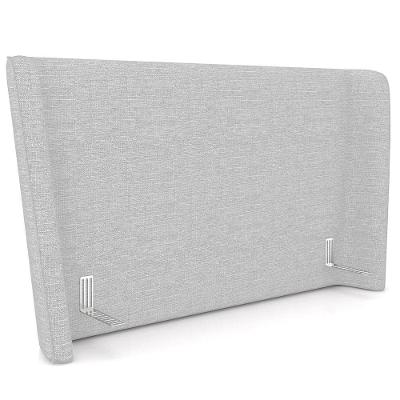 Cabeceira Cama Box Casal 140cm Nilo P05 Linho Cinza Claro - Lyam Decor