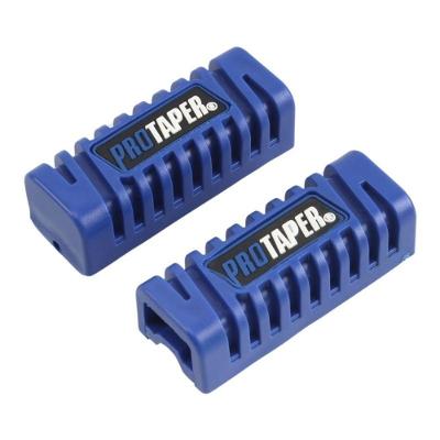 Pedaleira De Borracha Universal Estribo Cg 160 Titan Fan Start Cb 250f Protaper Motocross Color:azul