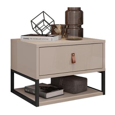 Mesa De Cabeceira Suspensa Sigma 1 Gaveta Off White - Casa D Off White