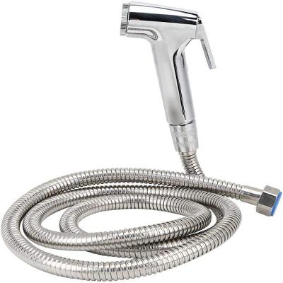 Ducha Higiênica Cromada Luxo: Completa Flexível E Com Gatilho Para Banheiro