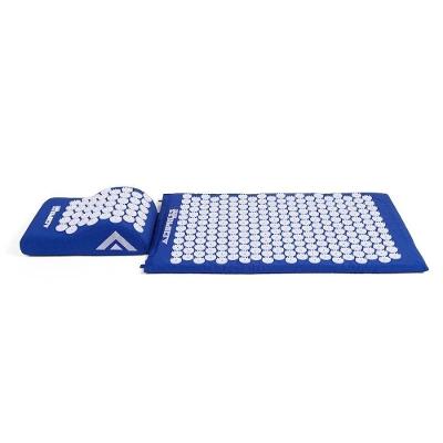 Tapete E Travesseiro Acupress Brasil Azul 68x42 Cm