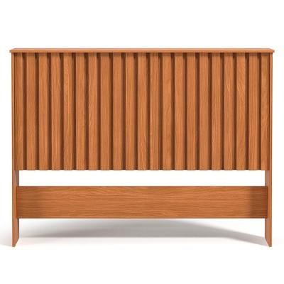 Cabeceira Casal Detroit Ripado 144 Cm Nature Tebar