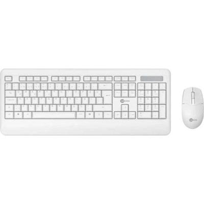 Kit Teclado E Mouse Sem Fio Lecoo Kw202 Branco [f002]
