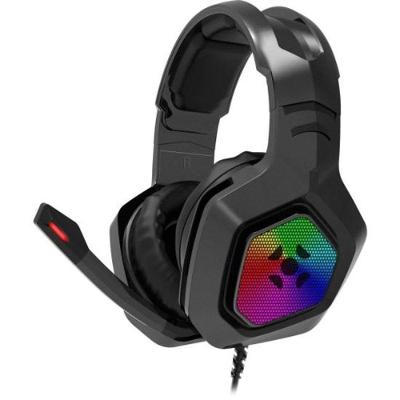 Headset Gamer Fortrek Black Hawk P2 + Usb Rgb Preto [f002]