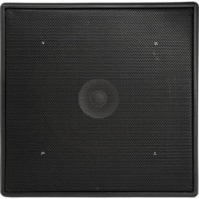 Kit Arandela 6” Full Range Orion 55w Rms Quadrada Preta - Par / 2 [f002]