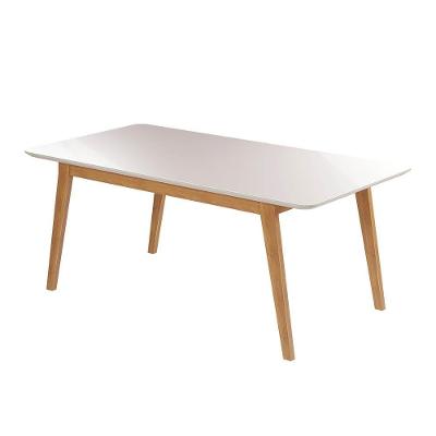 Mesa De Jantar Elegance Jcm Movelaria Off White 1,60m