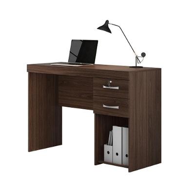 Mesa Escrivaninha Office Iara Com 2 Gavetas Jcm Café
