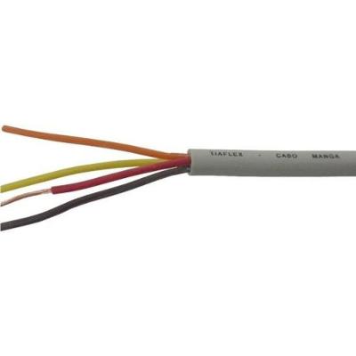 Fio Manga 4 X 26awg Sem Blindagem Bege Tiaflex - Rl 100