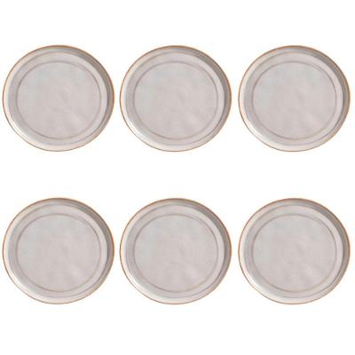 Conjunto De Pratos Rasos 06 Peças Bio Tempus Porto Brasil
