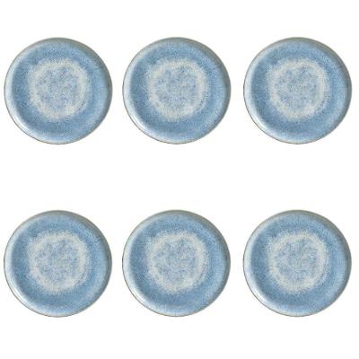 Conjunto De Pratos De Sobremesa 06 Peças Bio Wave Porto Brasil