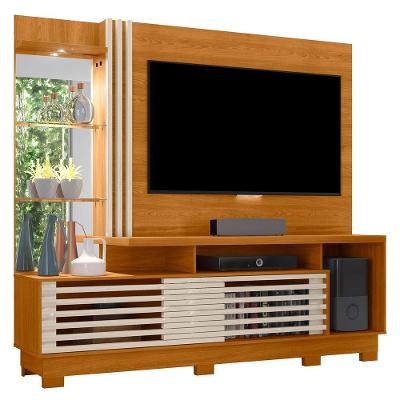 Estante Painel Para Tv 60 Pol 200cm Sam Z10 Off Cinamomo Mpozenato