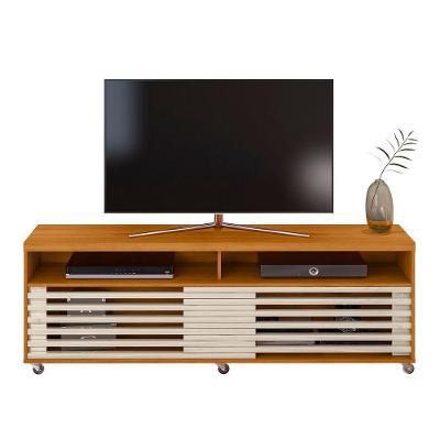 Rack Bancada De Tv 65 Pol 182cm Tery Z10 Off White Cinamomo Mpozenato