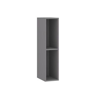 Nicho Vertical 20cm Premium Luciane Móveis Cinza Puro