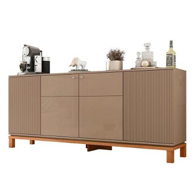 Balcão Buffet Sala De Jantar 179cm Lucca Areia Freijó C01 Mpozenato