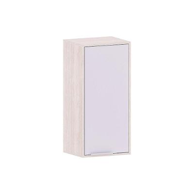 Armário Aéreo 40cm 1 Porta Art Luciane Móveis Pátina-cinza Cristal