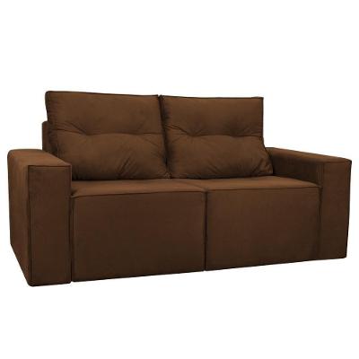 Sofá 1,80 Moderno 2 Lugares Confortável Onix Cobre