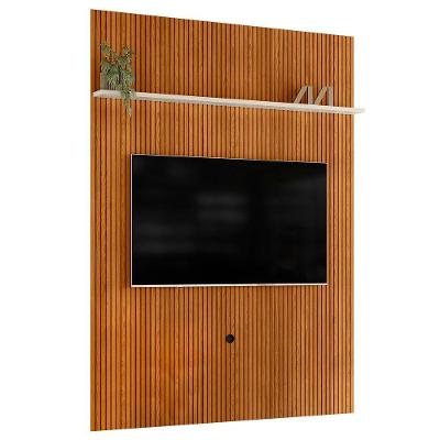 Painel Para Tv 75 Polegadas 179cm Logus Z10 Off Cinamomo Mpozenato