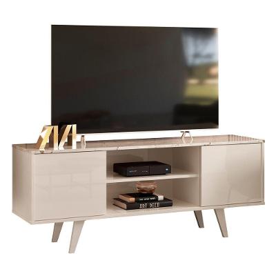 Rack Bancada De Tv 50 Pol 136cm Espain Z10 Off Calacata Mpozenato